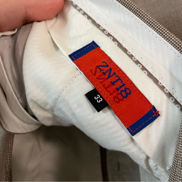 ZNT18 Tan 2 Piece Suit - Picture 6 of 7